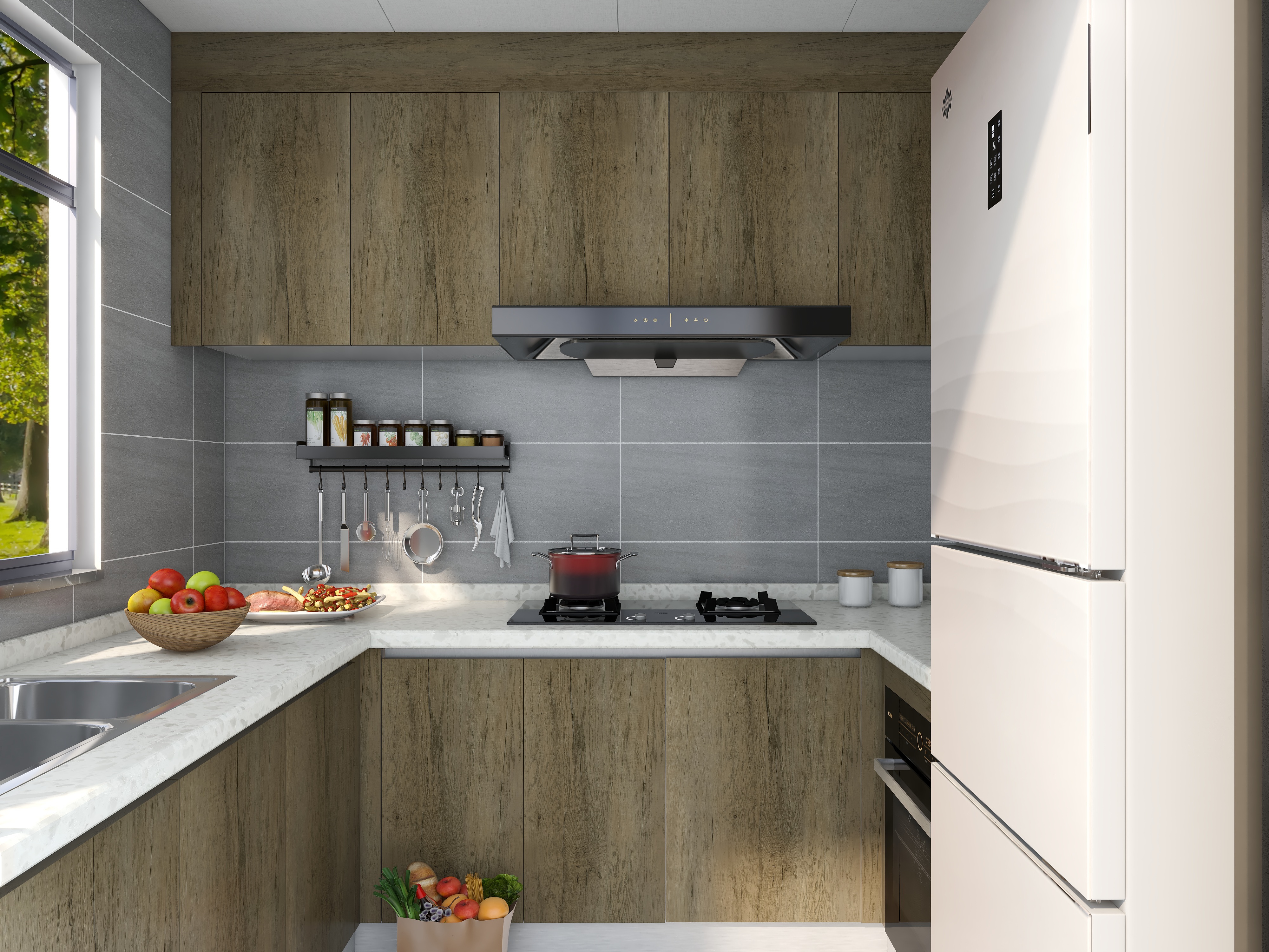 广东茂名市高州店许振婵-绿景2期15B-装修设计方案