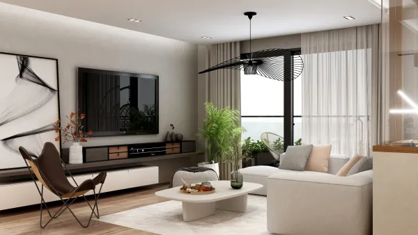 90sqm apartment design