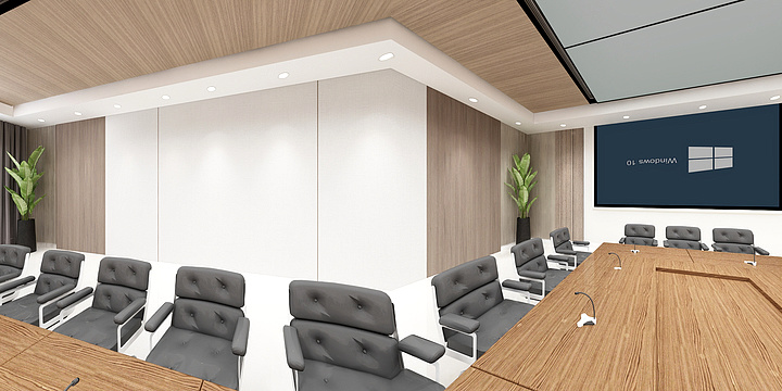 月亮也有光丶-会议室-装修设计方案