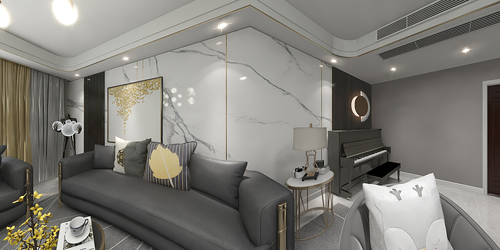 富饶设计丨FuraoDesign-城投瀚城-x-装修设计方案