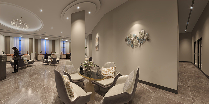 巴中添创设计公司-北宸天骄-茶楼-方案二-装修设计方案