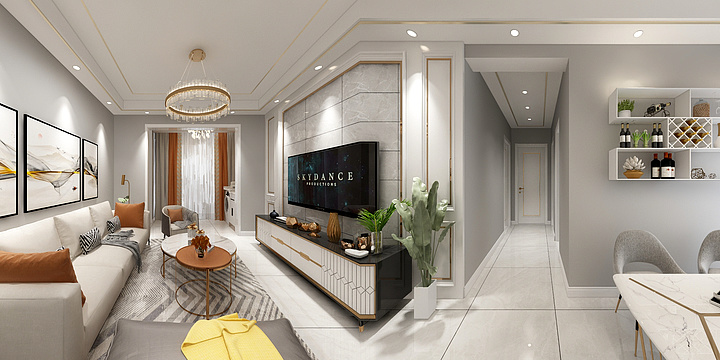 陈允豪设计-胡先生雅居-装修设计方案