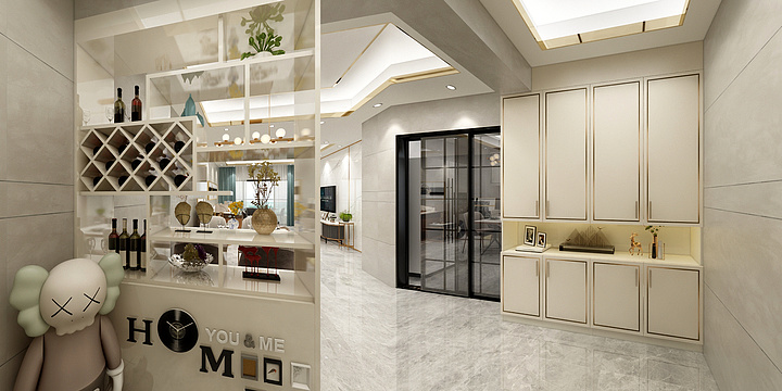 艺高设计公司-北欧副本-皇冠城2栋2202房林先生雅居-装修设计方案