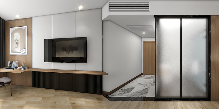 啊星呀-浙江大酒店客房-装修设计方案