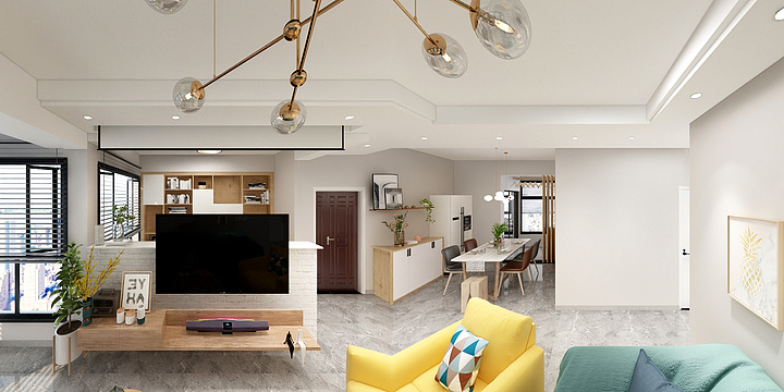 室内设计师文宇翔-春藤公馆刘美女-装修设计方案