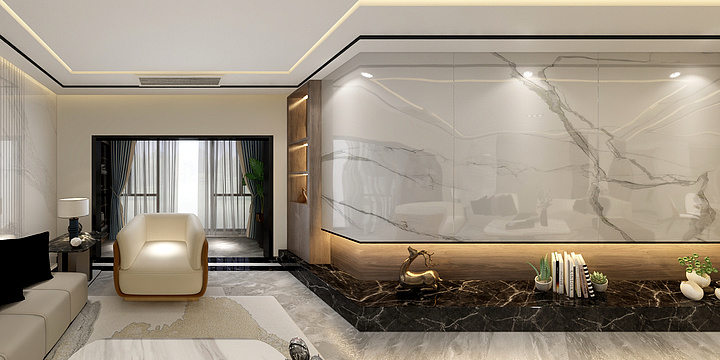 设计师丨王新-『全室软装』-装修设计方案