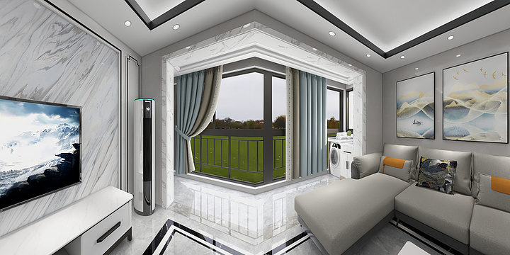 品匠裝飾黃璟聰Neil-迎龍家園2-1909效果圖用-副本-装修设计方案