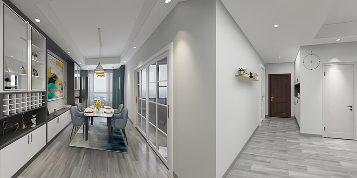 360丨全景效果图-智慧城曹总-装修设计方案