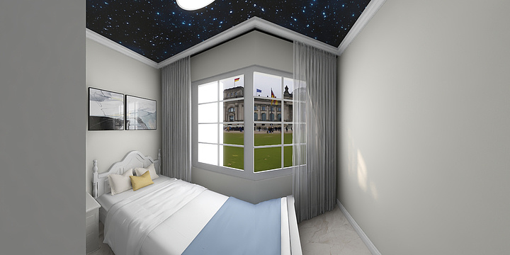 启程为您服务-阳光中心城王军-装修设计方案