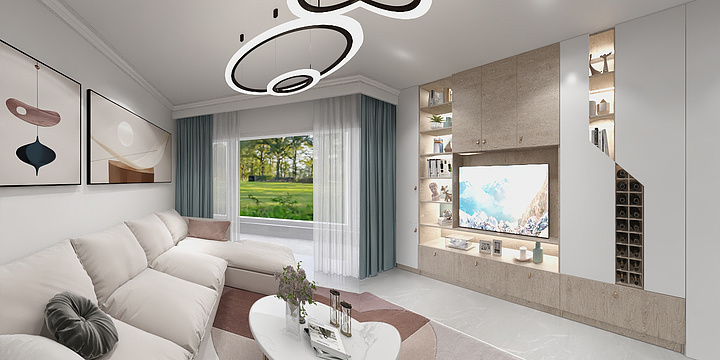 设计师韩博-郝女士方案-装修设计方案