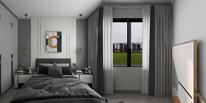 A张太白-110现代简约6栋-装修设计方案