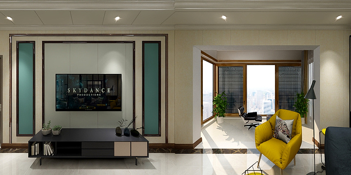 黎曼之家装饰公司-4栋二单元3101户型-装修设计方案