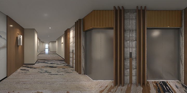 啊星呀-浙江大酒店过道客房-装修设计方案