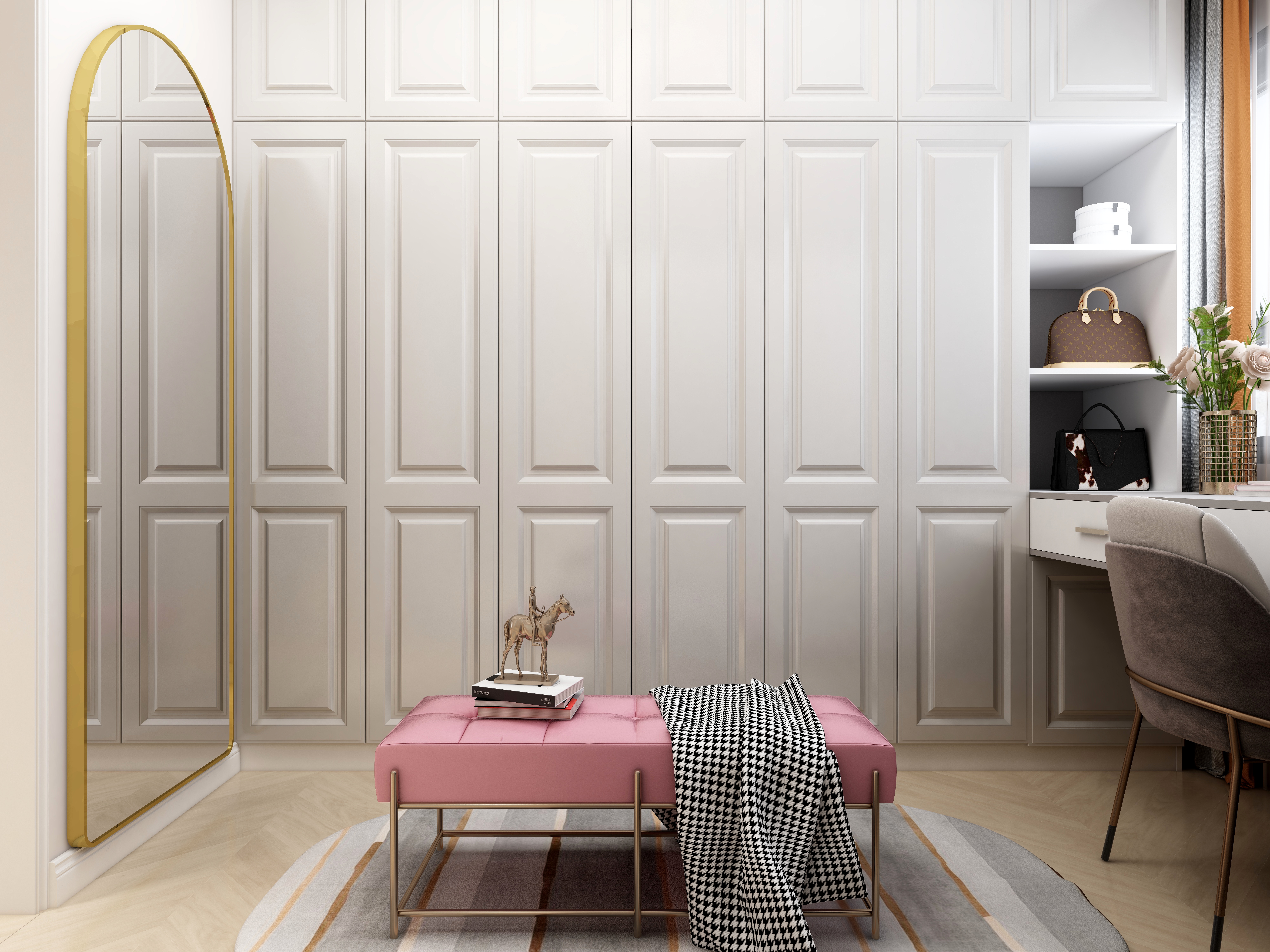 黎焱-现代轻奢-《灵动》装修效果图