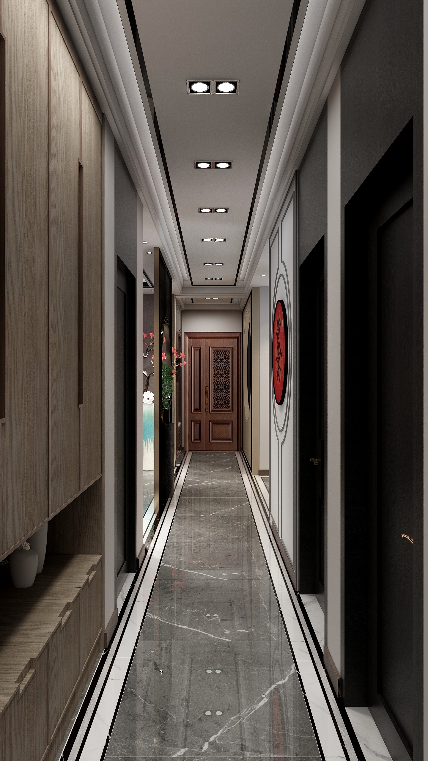 本创-金悦湾二期-127—新中式装修效果图