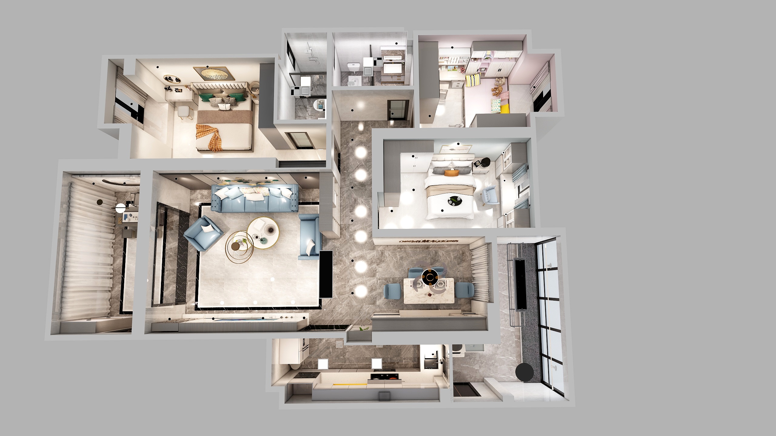 陈小亮-岭面明珠-装修设计方案