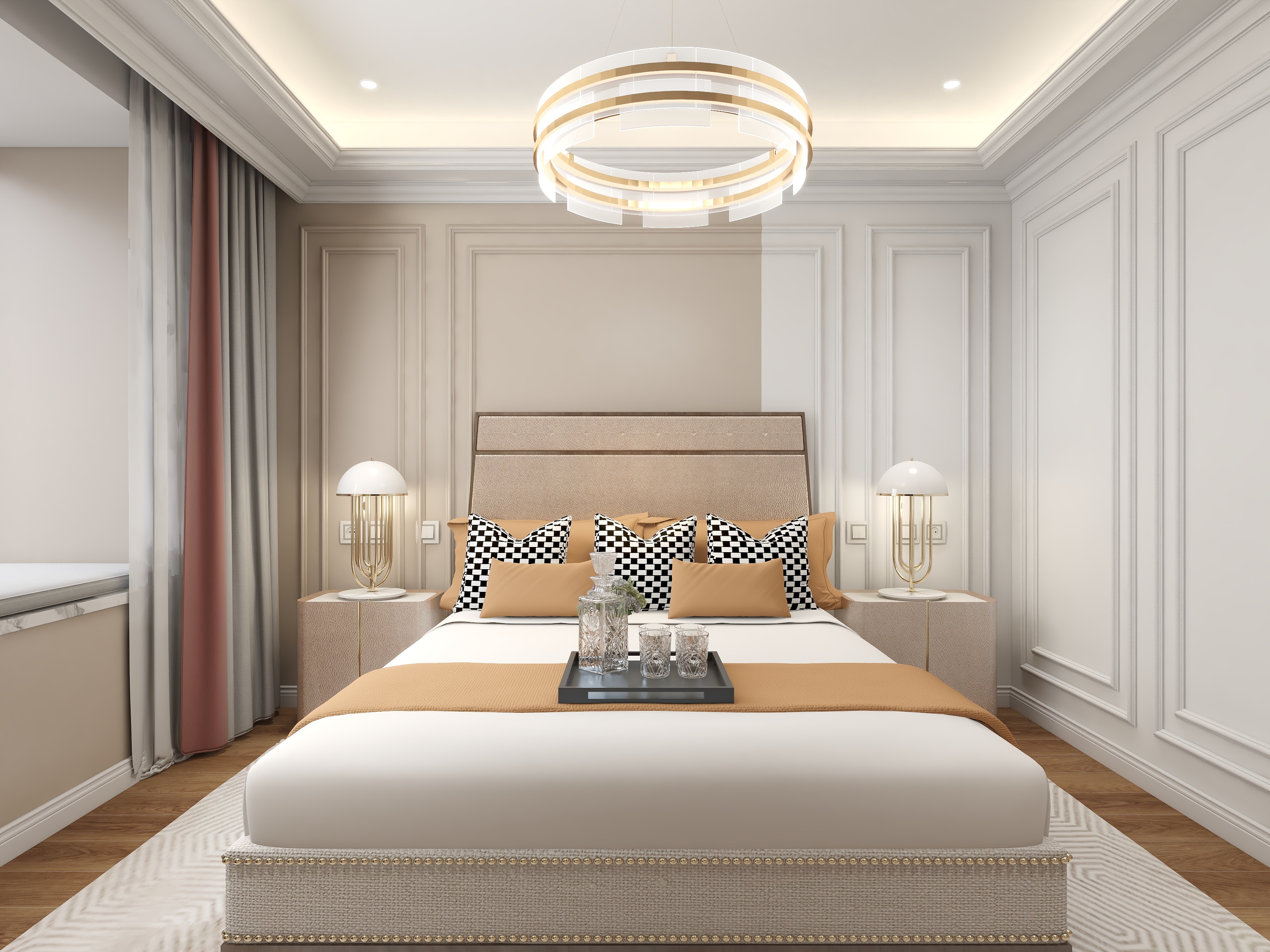 陈辉-内蒙-简美装修效果图