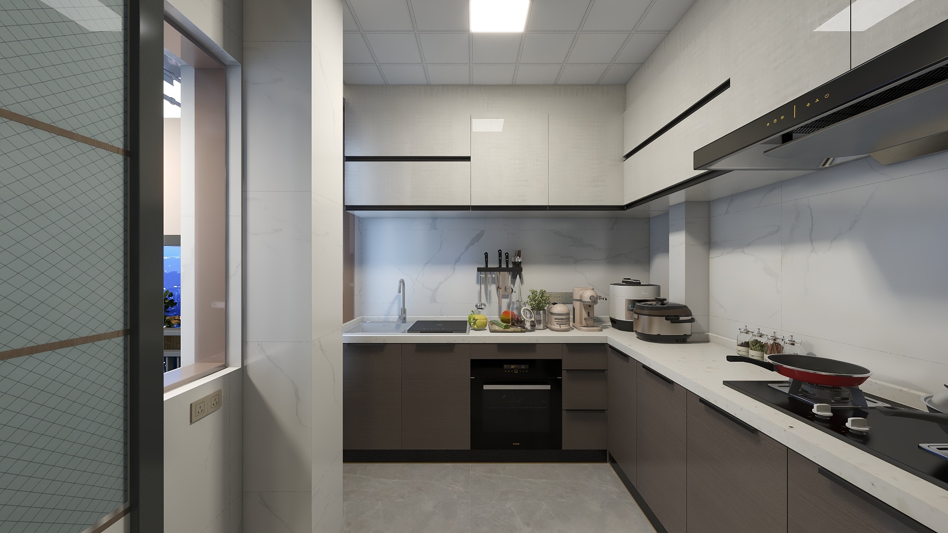 宁官海-现代简约装修效果图