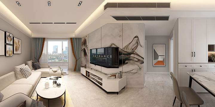 空间DESIGN-和谐佳苑97㎡-副-装修设计方案