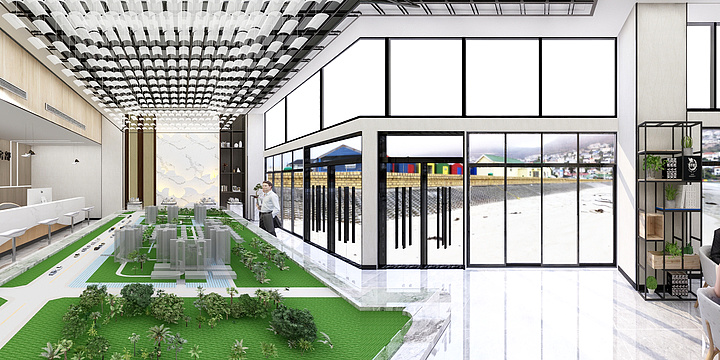 sdj00-售楼部-装修设计方案