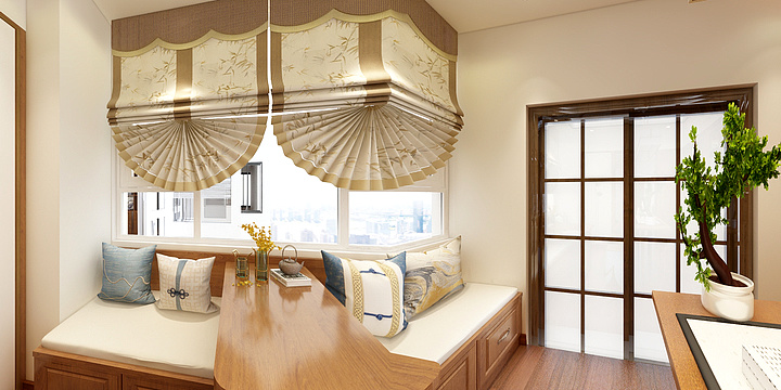 轩度空间设计事务所-万科金色家园冯姐雅居客餐厅-副本-装修设计方案