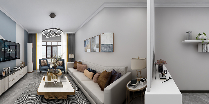 C17G42-百创装饰—93m²-副本-装修设计方案