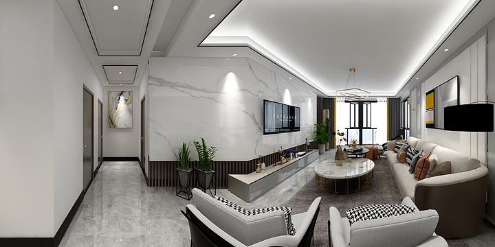 极创室内设计工作室-学府-愉景湾（5-2701）吴老师雅居-装修设计方案