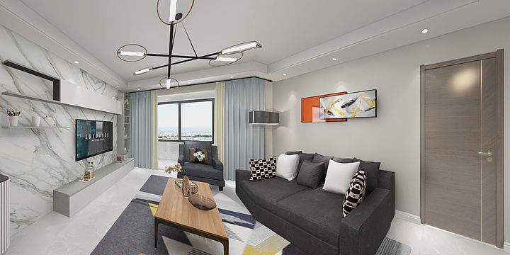 璇泽1983-海尔首府19-2-1601-装修设计方案