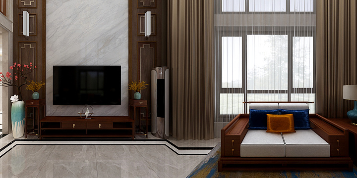 ZIVEN-DESIGN-青溪私人别墅-装修设计方案