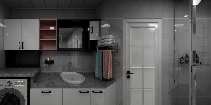 沃居装饰设计-集宁八中丽都幸福里-装修设计方案