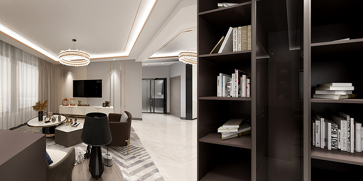 liuliudesign-宝裕，悦蓝湾-装修设计方案