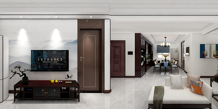 设计橙-华都名晟16#601-装修设计方案