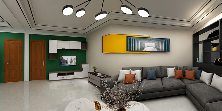 鼎筑家装设计-未命名户型图-装修设计方案