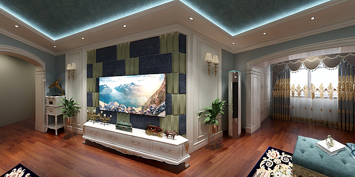 标尺设计工作室-乌鲁木齐光电小区（完成）-装修设计方案