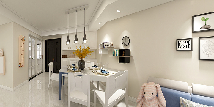 夏夜-梧桐香郡花园23-乙-702-装修设计方案