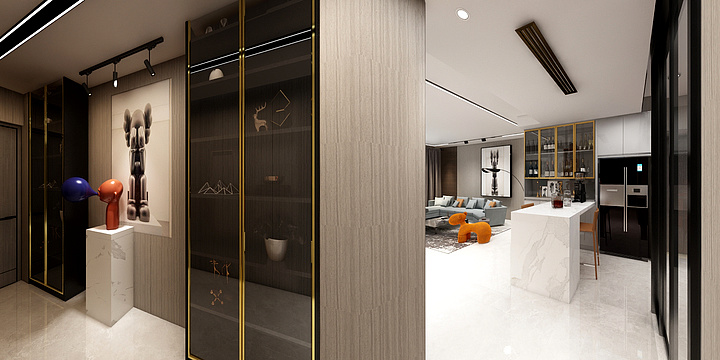 羊咩咩VvNS-杨帆国际25-1-101(1)(-装修设计方案