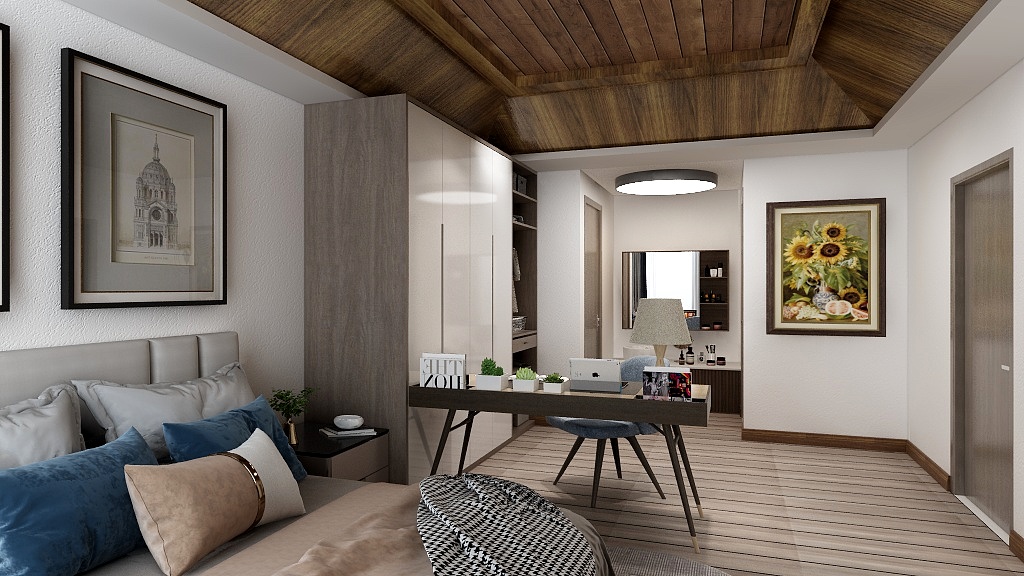 微笑的屎-二栋1层-装修设计方案