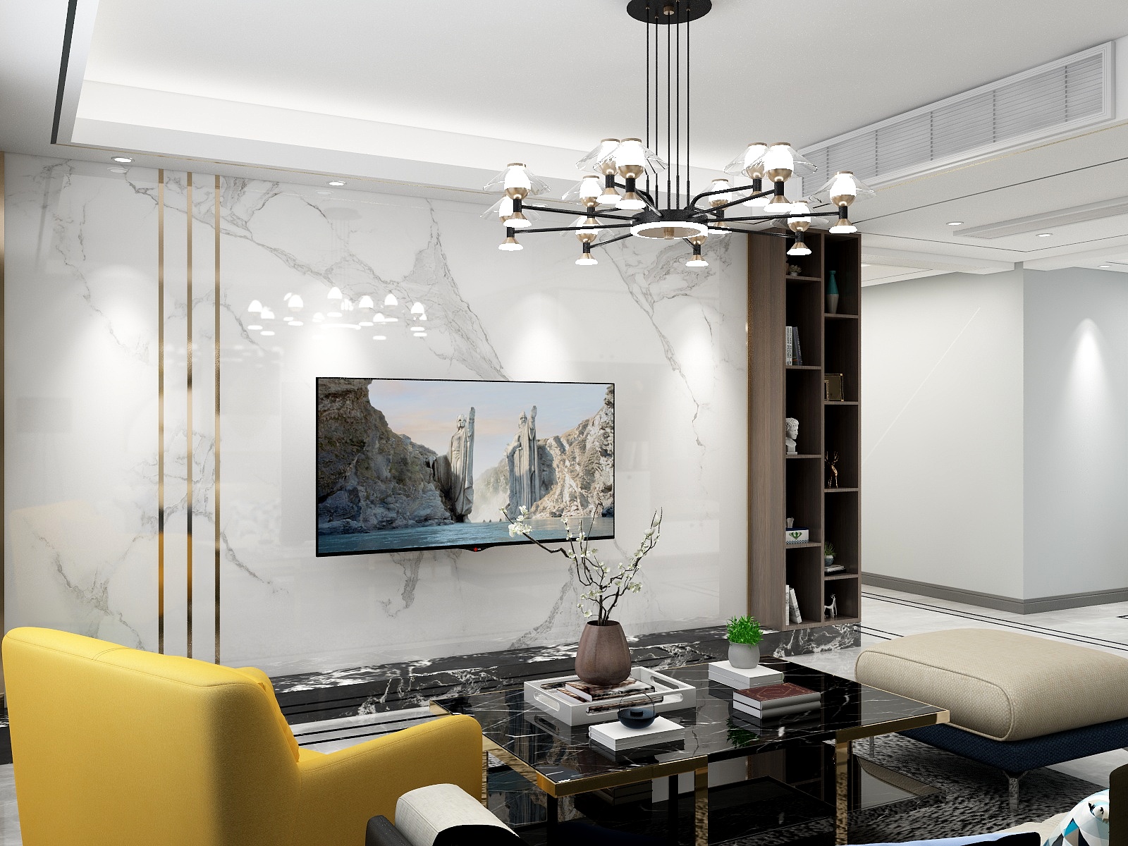 沉默的时间轴-现代简约-装修设计方案