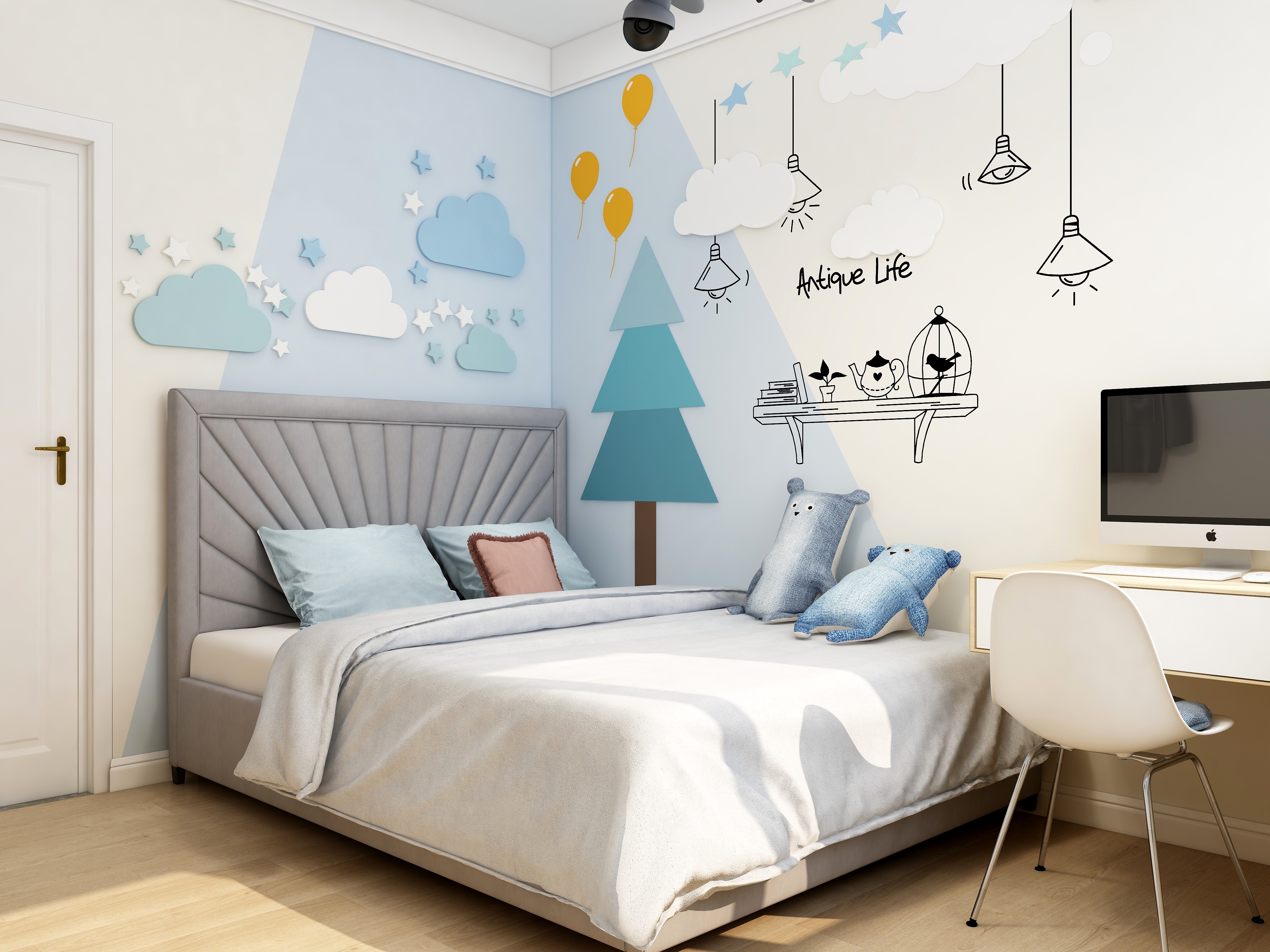 庄育霖-北欧-北大资源翡翠公园装修效果图