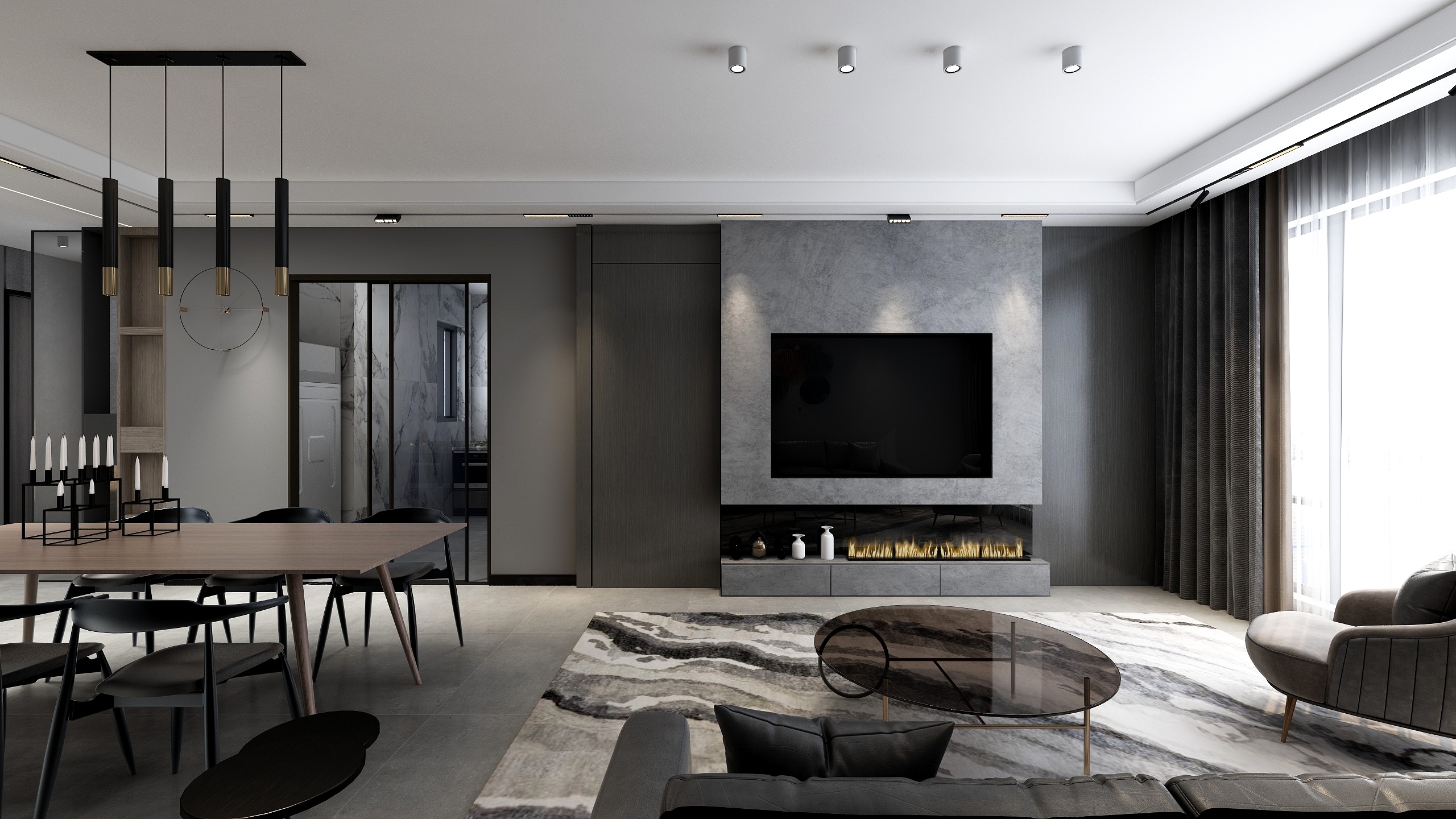 柒间-和一小镇-装修设计方案