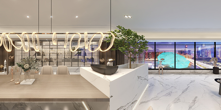 设计师-波波-轻奢大平层-装修设计方案