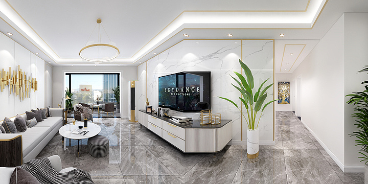 岳成伟-阳光花园-装修设计方案