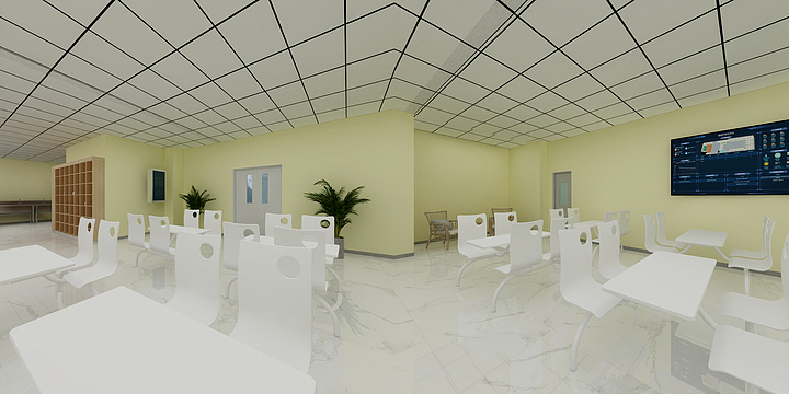 室内设计潘中雨-大食堂-副本-装修设计方案