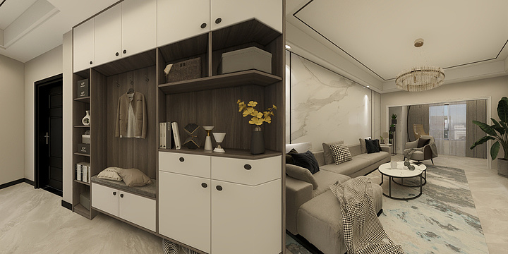 章德亮-钟鼎悦城139㎡现代-装修设计方案