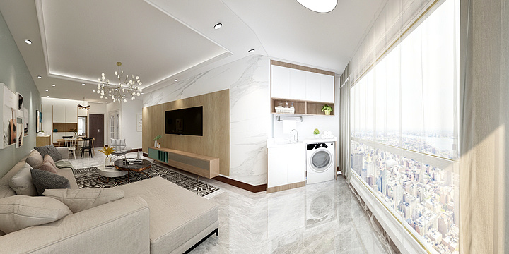 雾彧-阳光里-装修设计方案