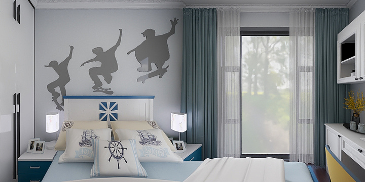 百色大津梁胜姜-路桥4栋702-装修设计方案