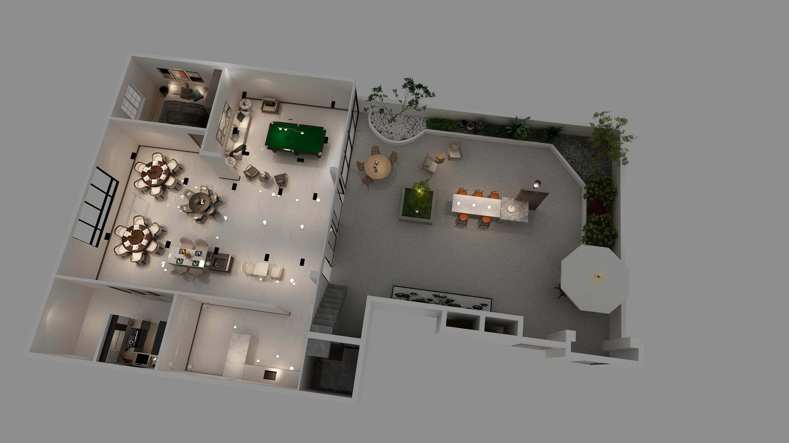 BrynnLinfan-灯塔苑民宿顶楼 - 副本-装修设计方案