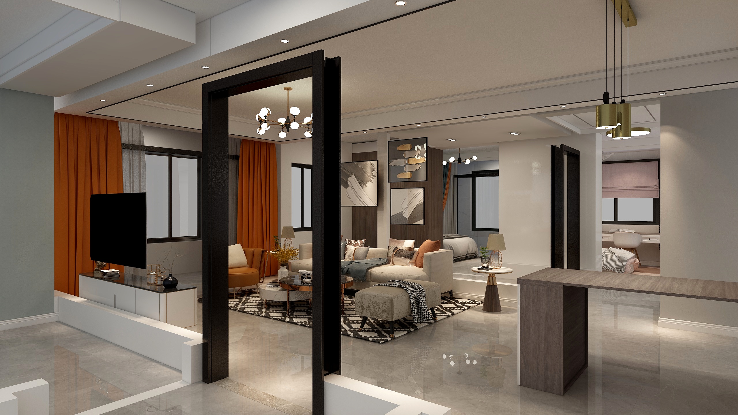 飘遥_-天福家园18-3--副本-装修设计方案