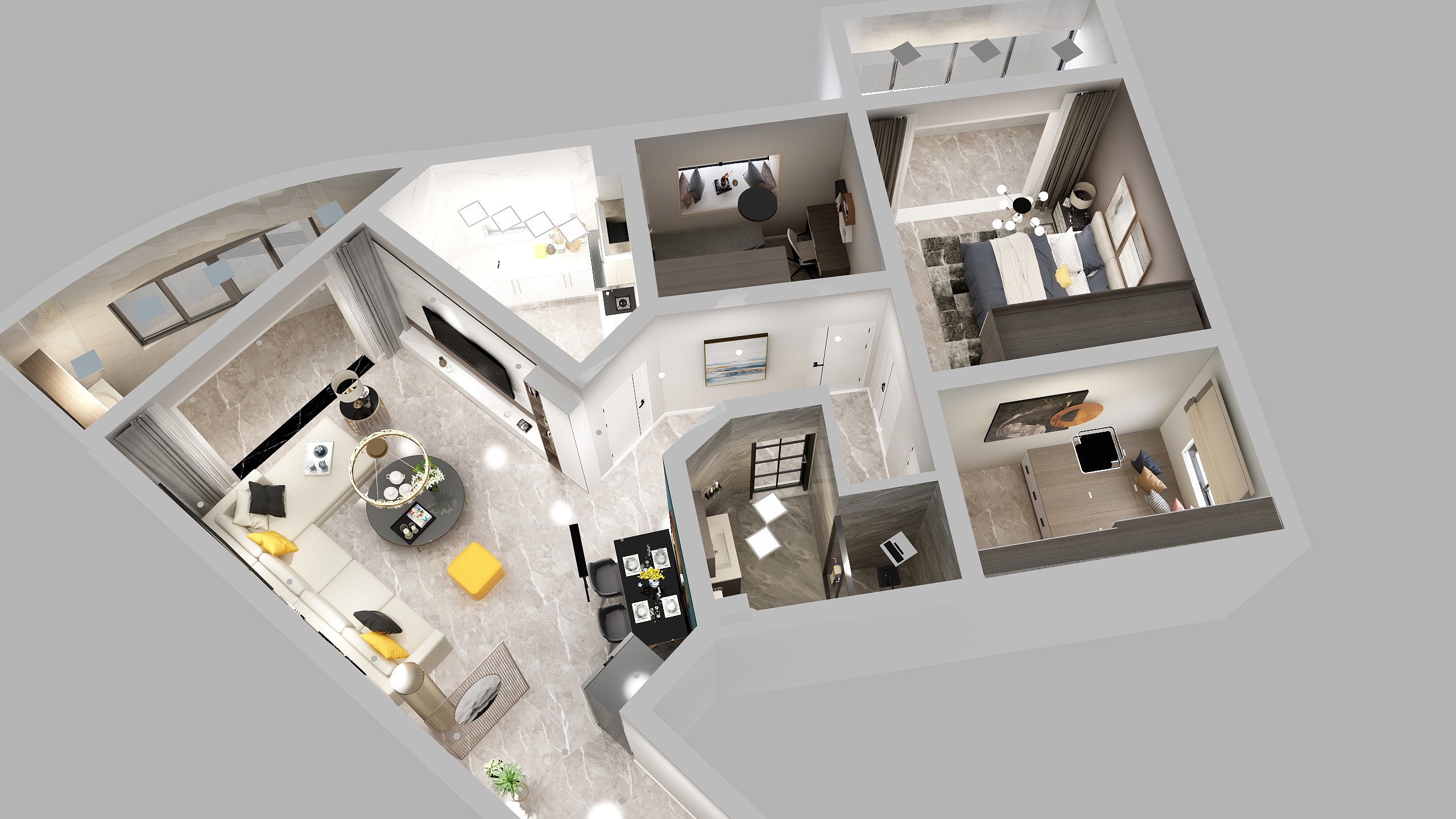 设计源于灵感-金牛苑-装修设计方案