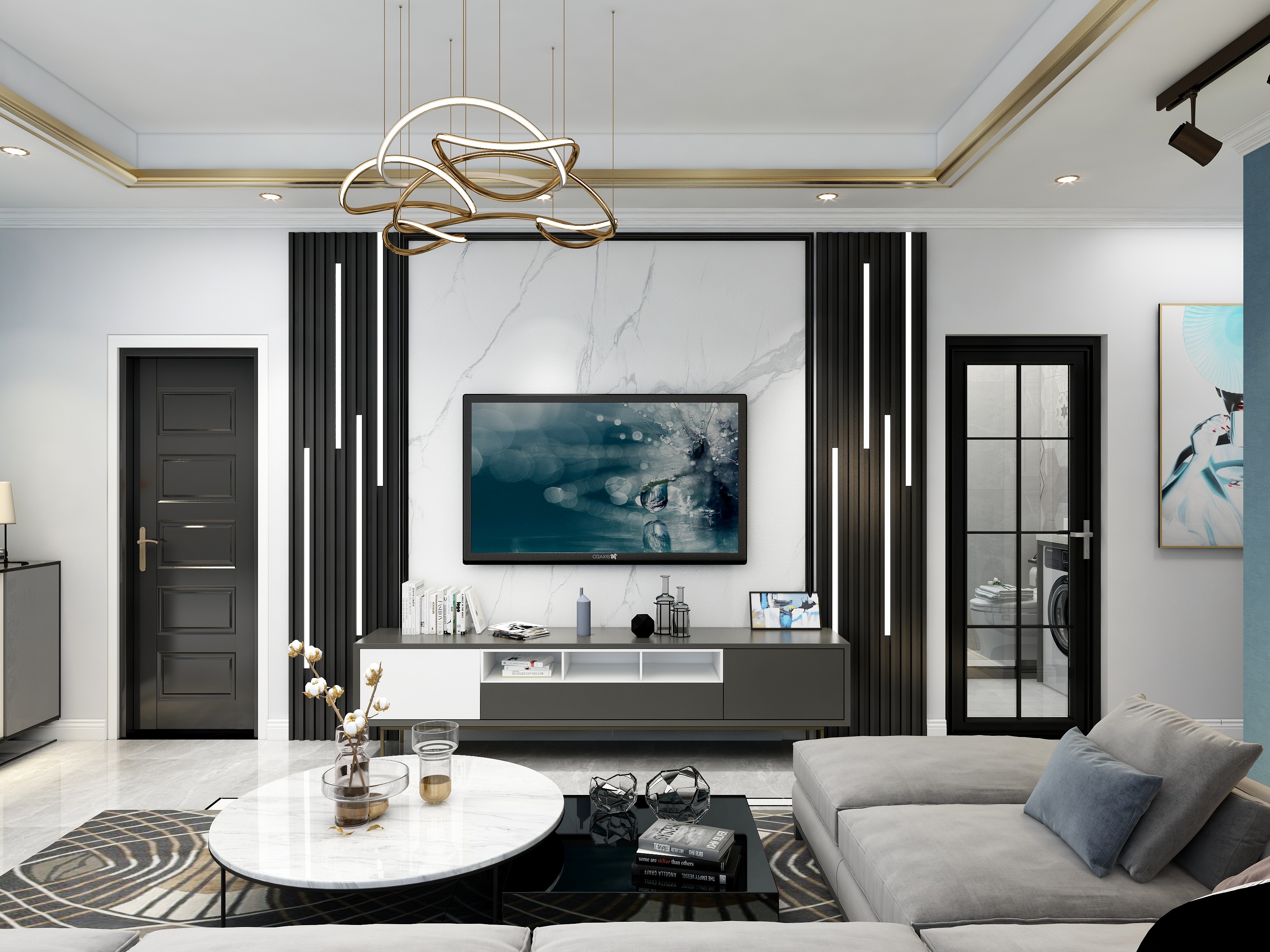 陳芸-现代简约-装修设计方案